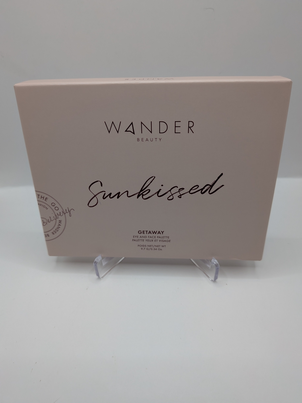 Wander Beauty Sunkissed Palette — Soft Pink & Champagne Tones